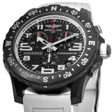 Buy Shop Breitling Endurance Pro Black Dial White Rubber Strap Watch for Men - X82310A71B1S1 USA Online