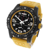 Buy Shop Breitling Endurance Pro Black Dial Yellow Rubber Strap Watch for Men - X82310A41B1S1 USA Online