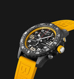 Buy Shop Breitling Endurance Pro Black Dial Yellow Rubber Strap Watch for Men - X82310A41B1S1 USA Online