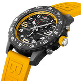 Buy Shop Breitling Endurance Pro Black Dial Yellow Rubber Strap Watch for Men - X82310A41B1S1 USA Online