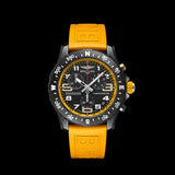 Buy Shop Breitling Endurance Pro Black Dial Yellow Rubber Strap Watch for Men - X82310A41B1S1 USA Online