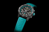 Buy Shop Breitling Endurance Pro Ironman 70.3 World Championship Grey Dial Turquoise Rubber Strap Watch for Men - X823105C1M1S1 USA Online
