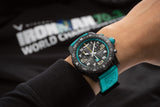 Buy Shop Breitling Endurance Pro Ironman 70.3 World Championship Grey Dial Turquoise Rubber Strap Watch for Men - X823105C1M1S1 USA Online