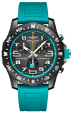 Buy Shop Breitling Endurance Pro Ironman 70.3 World Championship Grey Dial Turquoise Rubber Strap Watch for Men - X823105C1M1S1 USA Online