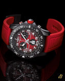 Buy Shop Breitling Endurance Pro Ironman Red Dial Red Rubber Strap Watch for Men - X823109A1K1S1 USA Online