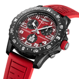 Buy Shop Breitling Endurance Pro Ironman Red Dial Red Rubber Strap Watch for Men - X823109A1K1S1 USA Online