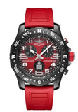 Buy Shop Breitling Endurance Pro Ironman Red Dial Red Rubber Strap Watch for Men - X823109A1K1S1 USA Online