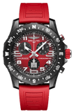 Buy Shop Breitling Endurance Pro Ironman Red Dial Red Rubber Strap Watch for Men - X823109A1K1S1 USA Online
