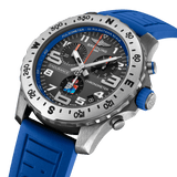 Buy Shop Breitling Endurance Pro Ironman World Championship Grey Dial Blue Rubber Strap Watch for Men - E823103A1M1S1 USA Online