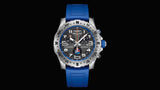 Buy Shop Breitling Endurance Pro Ironman World Championship Grey Dial Blue Rubber Strap Watch for Men - E823103A1M1S1 USA Online