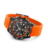 Buy Shop Breitling Endurance Pro Princeton University Edition Black Dial Orange Rubber Strap Watch for Men - X823104C1B1S1 USA Online