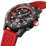 Buy Shop Breitling Endurance Pro The University of Alabama Black Dial Red Rubber Strap Watch for Men - X823102C1B1S1 USA Online