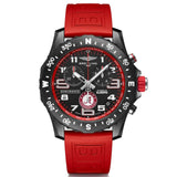 Buy Shop Breitling Endurance Pro The University of Alabama Black Dial Red Rubber Strap Watch for Men - X823102C1B1S1 USA Online