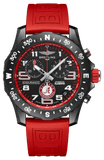 Buy Shop Breitling Endurance Pro The University of Alabama Black Dial Red Rubber Strap Watch for Men - X823102C1B1S1 USA Online