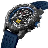 Buy Shop Breitling Endurance Pro University Black Dial Blue Rubber Strap Watch for Men - X823101C1B1S1 USA Online