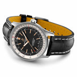 Buy Shop Breitling Navitimer 1 Automatic 41mm Black Dial Black Leather Strap Mens Watch - A17326211B1P1 USA Online