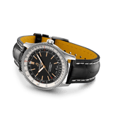 Buy Shop Breitling Navitimer 1 Automatic 41mm Black Dial Black Leather Strap Mens Watch - A17326211B1P1 USA Online