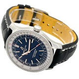 Buy Shop Breitling Navitimer 1 Automatic 41mm Black Dial Black Leather Strap Mens Watch - A17326211B1P1 USA Online