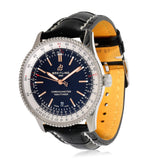 Buy Shop Breitling Navitimer 1 Automatic 41mm Black Dial Black Leather Strap Mens Watch - A17326211B1P1 USA Online