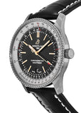 Buy Shop Breitling Navitimer 1 Automatic 41mm Black Dial Black Leather Strap Mens Watch - A17326211B1P1 USA Online