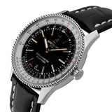Buy Shop Breitling Navitimer 1 Automatic 41mm Black Dial Black Leather Strap Mens Watch - A17326211B1P1 USA Online