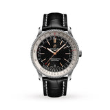 Buy Shop Breitling Navitimer 1 Automatic 41mm Black Dial Black Leather Strap Mens Watch - A17326211B1P1 USA Online