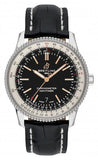 Buy Shop Breitling Navitimer 1 Automatic 41mm Black Dial Black Leather Strap Mens Watch - A17326211B1P1 USA Online