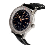 Buy Shop Breitling Navitimer 1 Automatic 41mm Black Dial Black Leather Strap Mens Watch - A17326211B1P2 USA Online