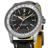 Buy Shop Breitling Navitimer 1 Automatic 41mm Black Dial Black Leather Strap Mens Watch - A17326211B1P2 USA Online