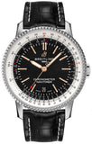 Buy Shop Breitling Navitimer 1 Automatic 41mm Black Dial Black Leather Strap Mens Watch - A17326211B1P2 USA Online