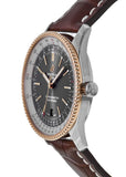 Buy Shop Breitling Navitimer 1 Automatic 41mm Black Dial Brown Leather Strap Mens Watch - U17326211M1P1 USA Online