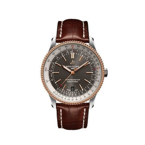 Buy Shop Breitling Navitimer 1 Automatic 41mm Black Dial Brown Leather Strap Mens Watch - U17326211M1P1 USA Online