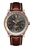 Buy Shop Breitling Navitimer 1 Automatic 41mm Black Dial Brown Leather Strap Mens Watch - U17326211M1P1 USA Online