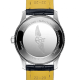 Buy Shop Breitling Navitimer 1 Automatic 41mm Blue Dial Blue Leather Strap Mens Watch - A17326211C1P4 USA Online