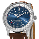 Buy Shop Breitling Navitimer 1 Automatic 41mm Blue Dial Brown Leather Strap Mens Watch - A17326211C1P1 USA Online