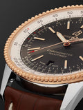 Buy Shop Breitling Navitimer 1 Automatic 41mm Brown Dial Brown Leather Strap Mens Watch - U17326211M1P2 USA Online