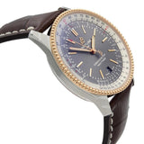 Buy Shop Breitling Navitimer 1 Automatic 41mm Brown Dial Brown Leather Strap Mens Watch - U17326211M1P2 USA Online