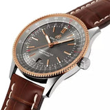 Buy Shop Breitling Navitimer 1 Automatic 41mm Brown Dial Brown Leather Strap Mens Watch - U17326211M1P2 USA Online