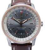 Buy Shop Breitling Navitimer 1 Automatic 41mm Brown Dial Brown Leather Strap Mens Watch - U17326211M1P2 USA Online