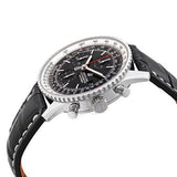 Buy Shop Breitling Navitimer 1 Chronograph 41mm Automatic Black Dial Black Leather Strap Mens Watch - A13324121B1P1 USA Online