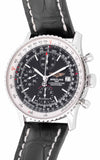 Buy Shop Breitling Navitimer 1 Chronograph 41mm Automatic Black Dial Black Leather Strap Mens Watch - A13324121B1P1 USA Online