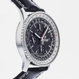 Buy Shop Breitling Navitimer 1 Chronograph 41mm Automatic Black Dial Black Leather Strap Mens Watch - A13324121B1P1 USA Online