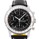 Buy Shop Breitling Navitimer 1 Chronograph 41mm Automatic Black Dial Black Leather Strap Mens Watch - A13324121B1P1 USA Online