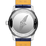 Buy Shop Breitling Navitimer Automatic 35 Blue Dial Blue Leather Strap Watch for Men - A17395161C1P1 USA Online