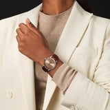 Buy Shop Breitling Navitimer Automatic 35 Brown Dial Brown Leather Strap Watch for Men - A17395201K1P1 USA Online