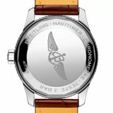 Buy Shop Breitling Navitimer Automatic 35 Brown Dial Brown Leather Strap Watch for Men - A17395201K1P1 USA Online