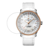 Buy Shop Breitling Navitimer Automatic 35 Mother of Pearl Dial White Leather Strap Watch for Women - U17395211A1P3 USA Online