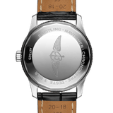 Buy Shop Breitling Navitimer Automatic 38mm Black Dial Black Leather Strap Mens Watch - A17325241B1P1 USA Online