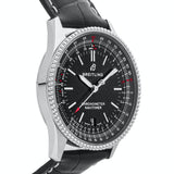 Buy Shop Breitling Navitimer Automatic 38mm Black Dial Black Leather Strap Mens Watch - A17325241B1P1 USA Online