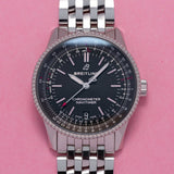 Buy Shop Breitling Navitimer Automatic 38mm Black Dial Stainless Steel Mens Watch - A17325241B1A1 USA Online